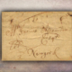 the earliest known New Jersey postally rated cover, from 1721